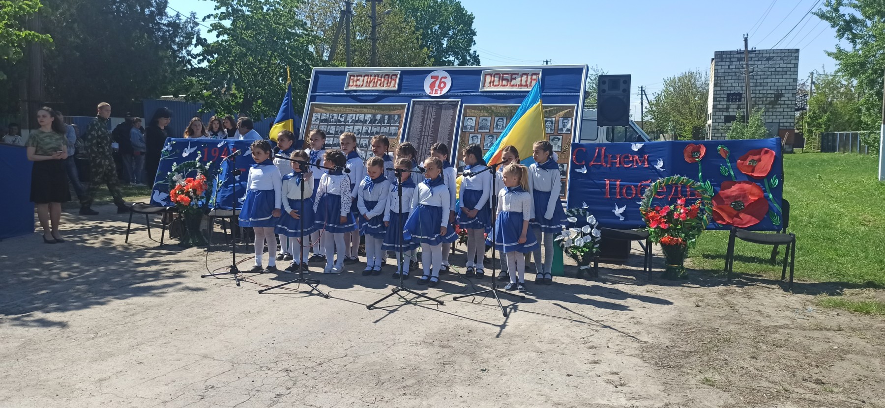 В селах Саф’янівської територіальної громади відсвяткували День Перемоги 15