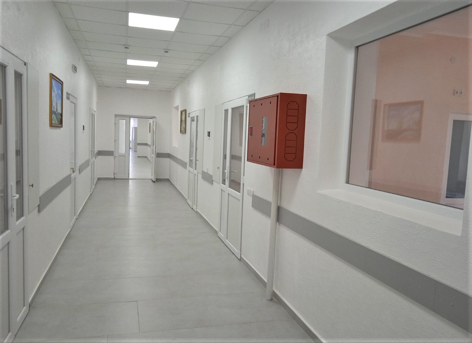 В Центральній районній лікарні відбулося відкриття відремонтованої частини інфекційного відділення 11