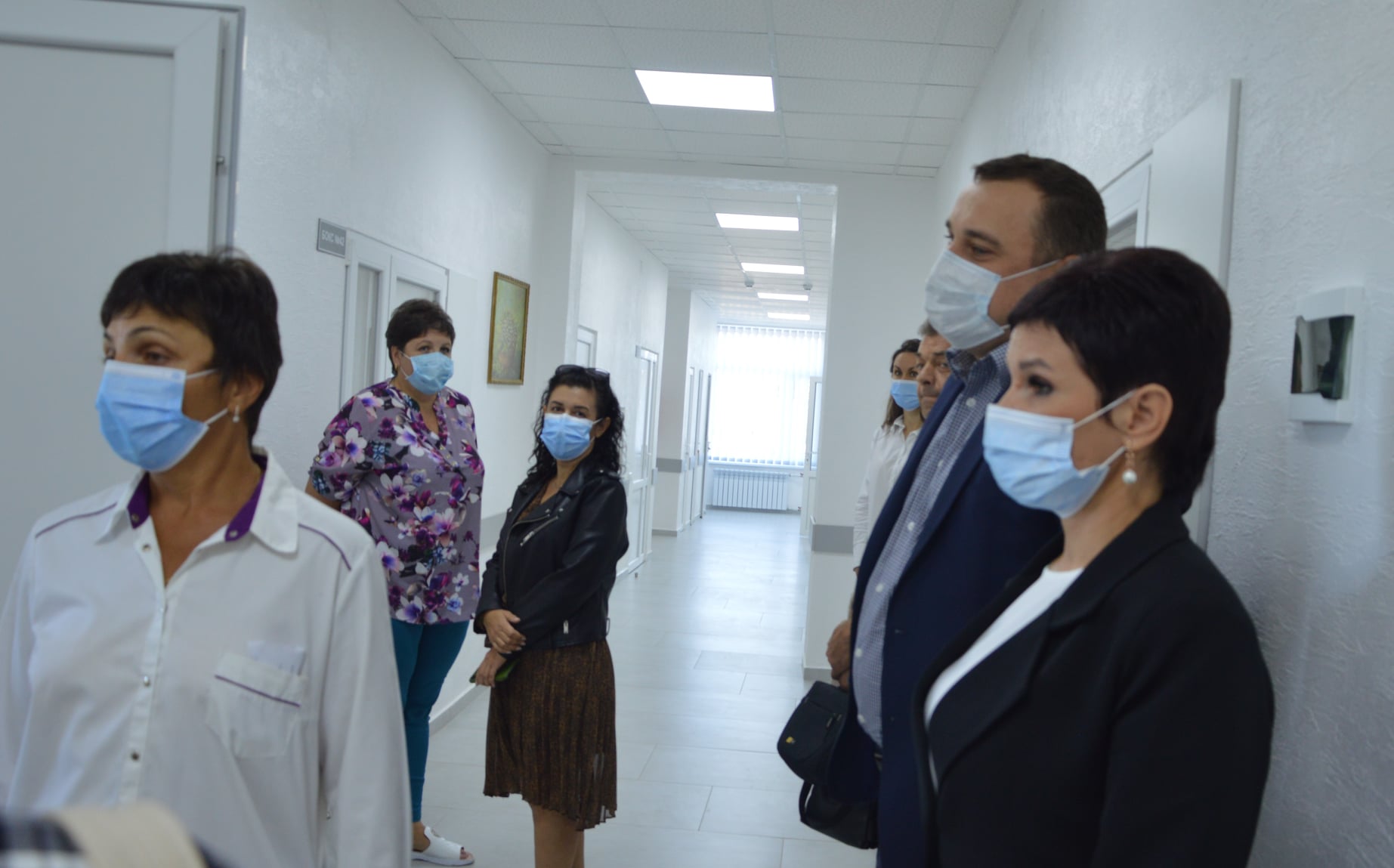 В Центральній районній лікарні відбулося відкриття відремонтованої частини інфекційного відділення 23