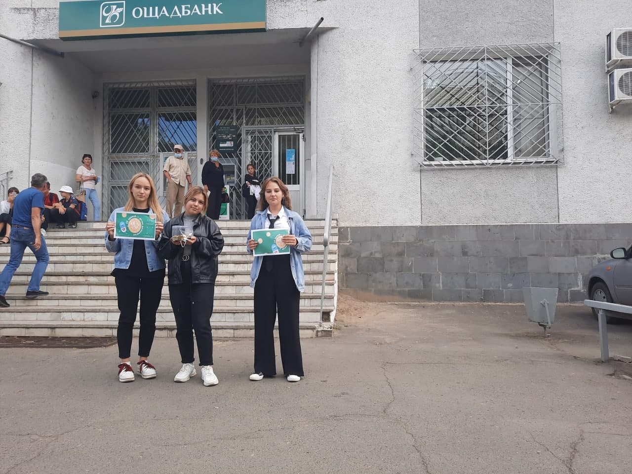 Учні Матроського ЗЗСО взяли участь  у благодійній акції «Монетки дітям» 7