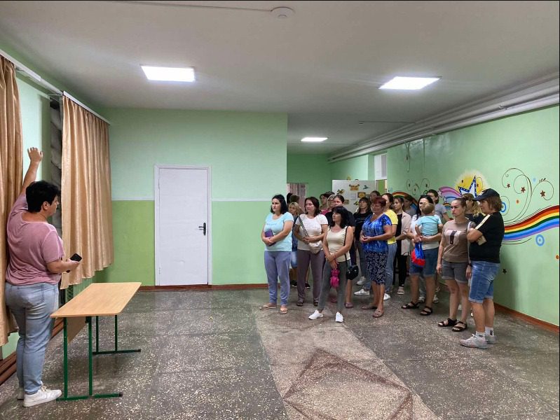 В закладах освіти Саф’янівської сільської ради тривають екскурсії в шкільні укриття 3