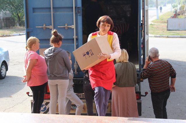 Саф’янівська громада отримала чергову партію гуманітарної допомоги для переселенців 13