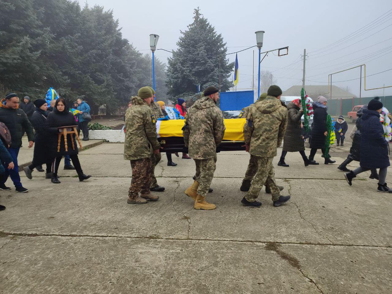 В Саф‘янівській громаді провели в останню путь захисника України 9