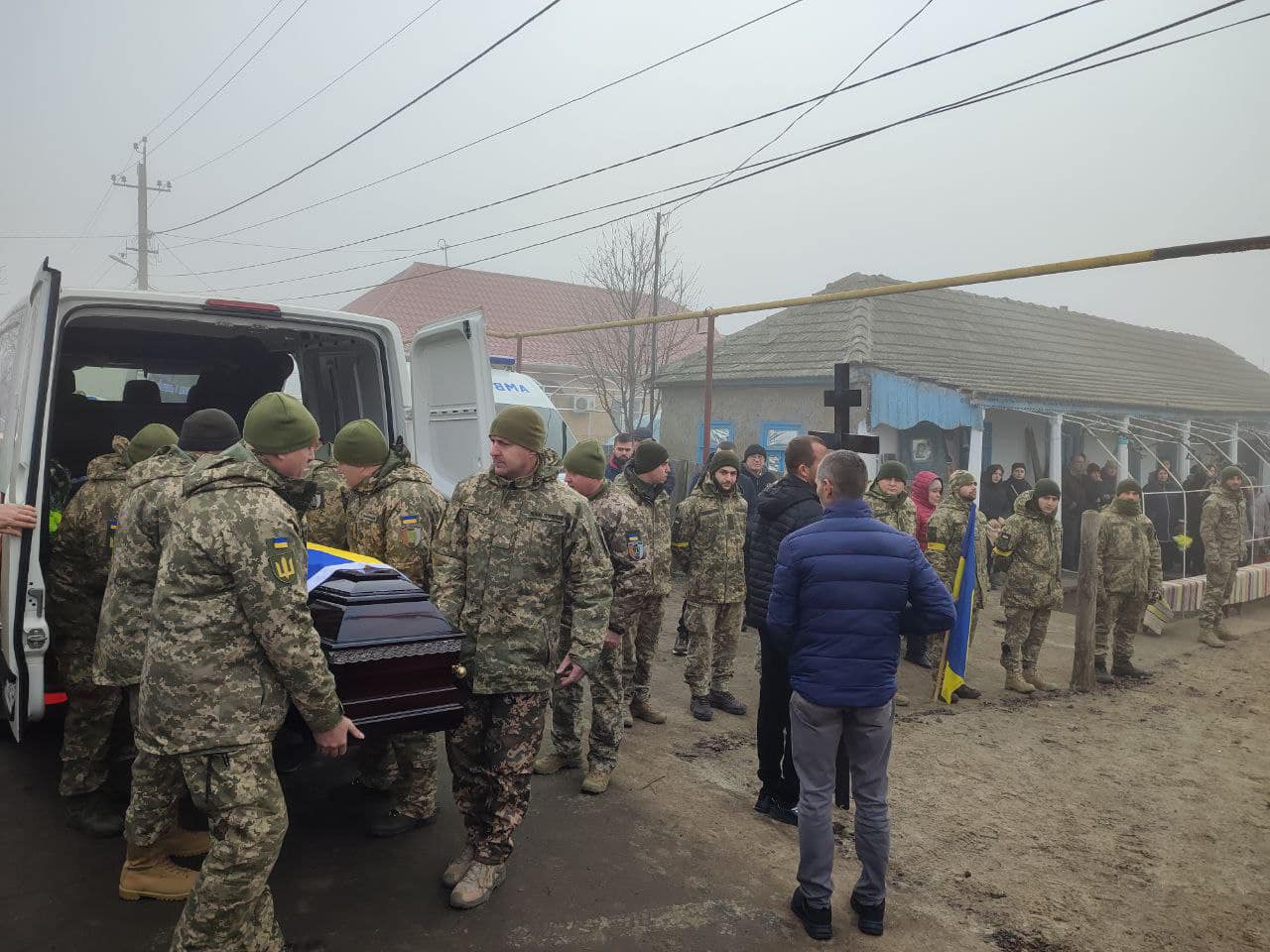 В Саф‘янівській громаді провели в останню путь захисника України 23