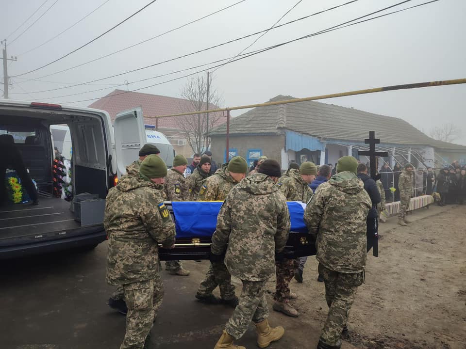 В Саф‘янівській громаді провели в останню путь захисника України 35