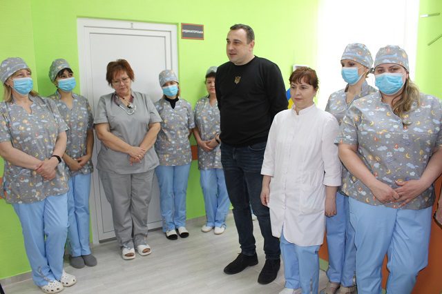 В КНП Саф’янівської сільської ради «Центральна районна лікарня» відкрився блок дитячих інфекцій інфекційного відділення 9