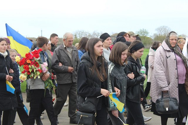 Саф’янівська громада провела в останню путь Захисника України Андрія Крецула 47