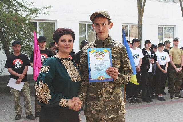 В Саф’янівській громаді відбувся І етап Всеукраїнської дитячо-юнацької військово-патріотичної гри «Сокіл» («Джура») 101