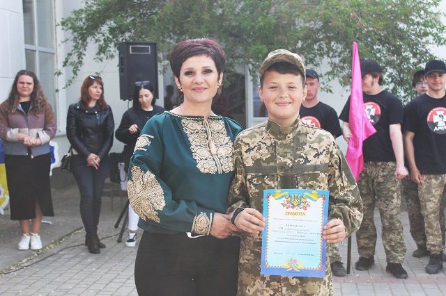 В Саф’янівській громаді відбувся І етап Всеукраїнської дитячо-юнацької військово-патріотичної гри «Сокіл» («Джура») 45