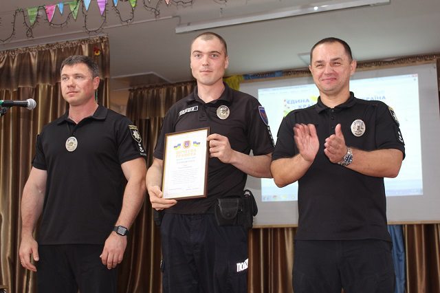 В Саф’янівській громаді вітали поліцейських офіцерів громади з прийдешнім святом 23