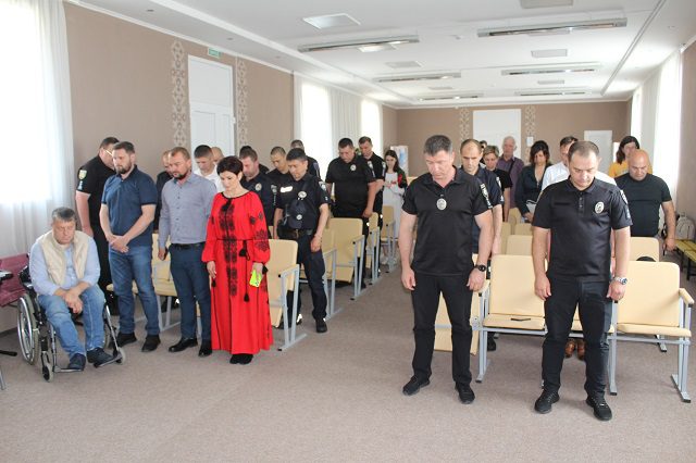 В Саф’янівській громаді вітали поліцейських офіцерів громади з прийдешнім святом 7