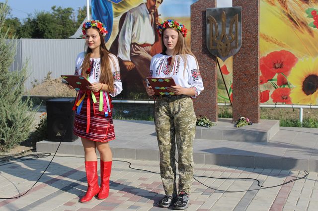 В Саф'янівській громаді урочисто підняли Державний прапор України 5