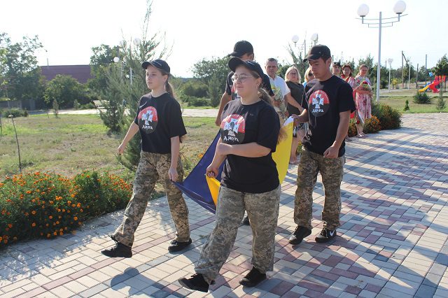 В Саф'янівській громаді урочисто підняли Державний прапор України 7